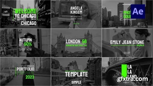 Videohive Clean Big Titles 47535115