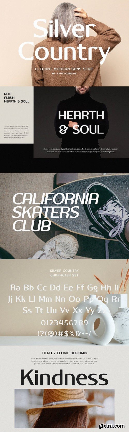 Silver Country - Elegant Modern Sans Serif