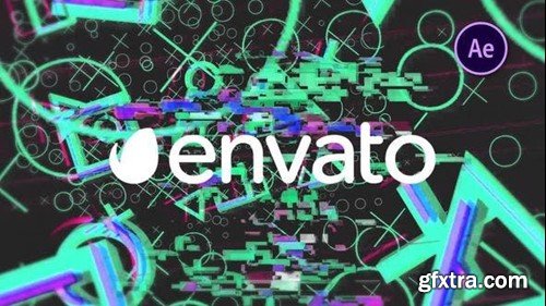 Videohive Gamer Glitch Logo Reveal 47538454