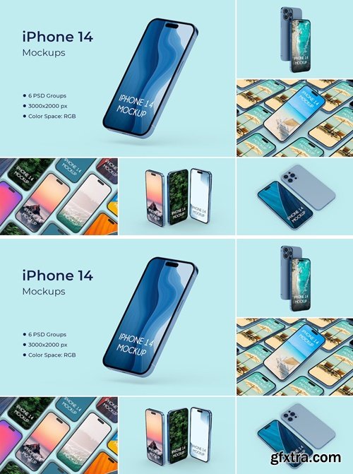 iPhone 14 Mockups NN2KKF7