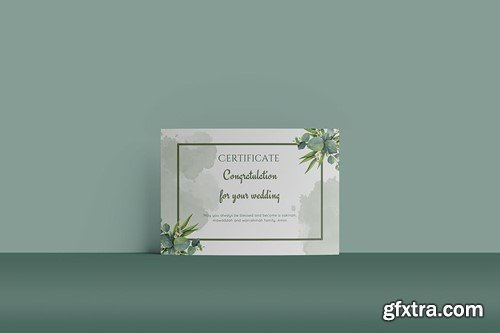 Certificate Mockup 44QWD4H