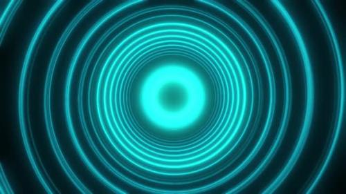 Videohive - Blue glowing wave animation - 47467404 - 47467404