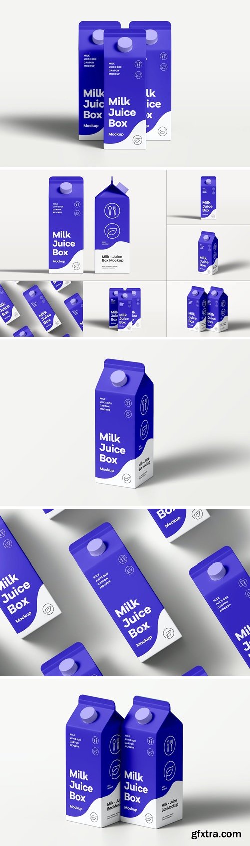 Milk Box Mock-up T8G2PAD