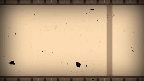 Videohive - Vintage Looping Film Strip Background Reel Clutter Old Tv Grain Noise Frame Videotape Texture - 47469365 - 47469365