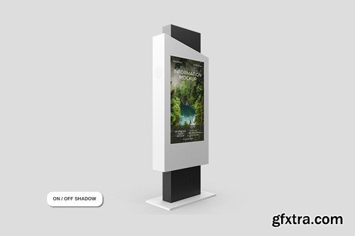 Information Kiosk Mockup J9DGZTY