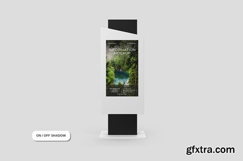 Information Kiosk Mockup J9DGZTY