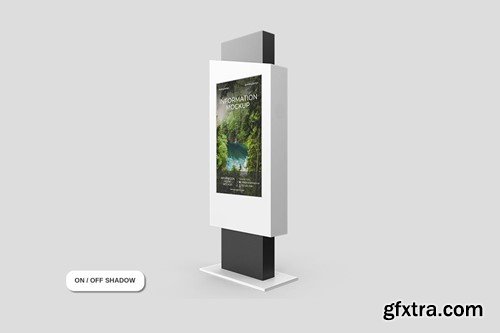 Information Kiosk Mockup J9DGZTY