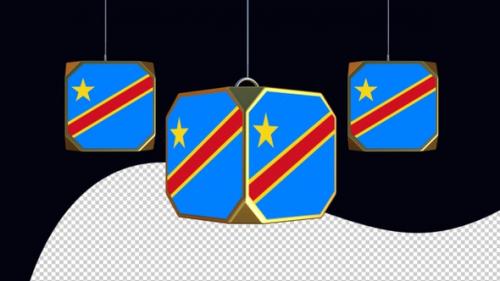 Videohive - Democratic Republic Of The Congo Flag Transparent Background - 47482013 - 47482013