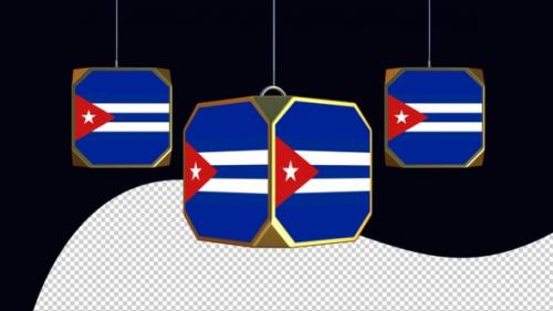 Videohive - Cuba Flag Transparent Background - 47482032 - 47482032