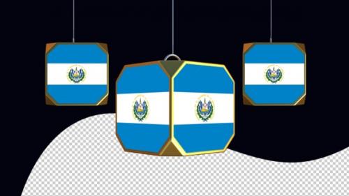 Videohive - El Salvador Flag Transparent Background - 47482040 - 47482040