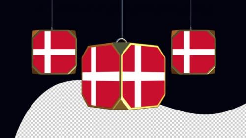 Videohive - Denmark Flag Transparent Background - 47482044 - 47482044