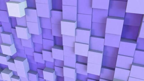 Videohive - Minimalistic Cube Pattern Background Melrose - 47482183 - 47482183