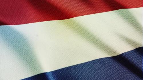 Videohive - Netherlands Flag - 47490793 - 47490793