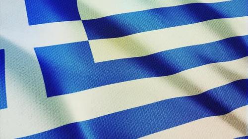 Videohive - Greece Flag - 47490795 - 47490795