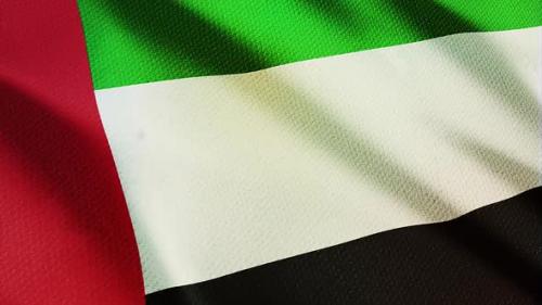 Videohive - Uae Flag - 47490836 - 47490836