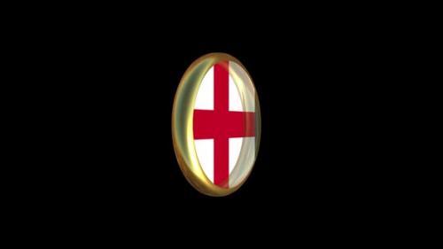 Videohive - England Flag Animation - 47506771 - 47506771