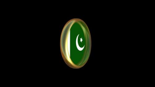 Videohive - Pakistan Flag Animation - 47506776 - 47506776