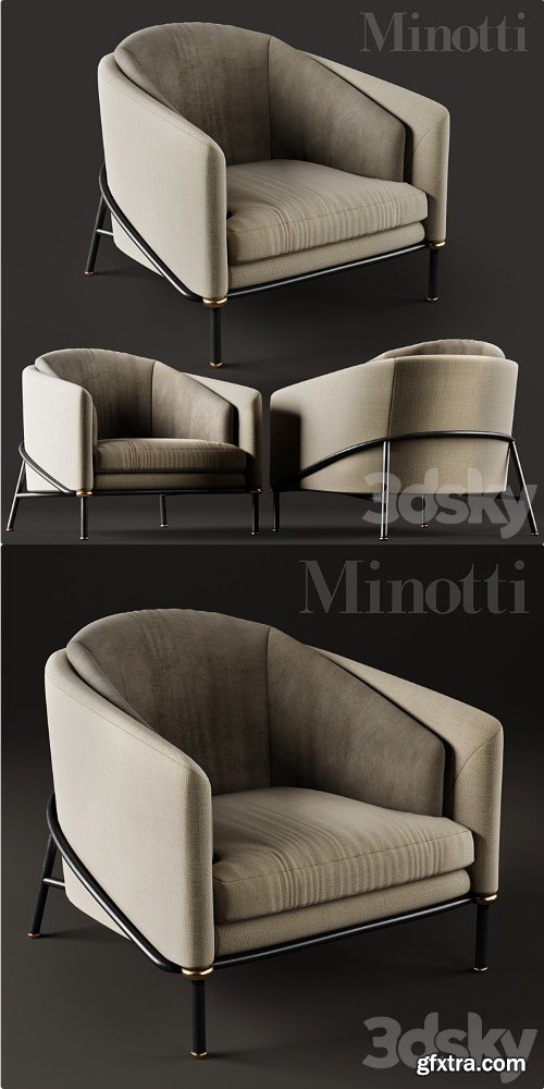 Minotti Fil noir