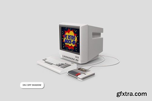 Retro Computer Mockup 4WNK38M