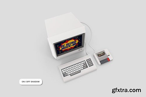 Retro Computer Mockup 4WNK38M