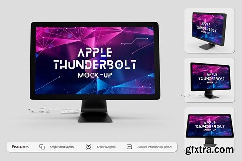 Apple Thunderbold LED Mockup ZJZ9DFQ