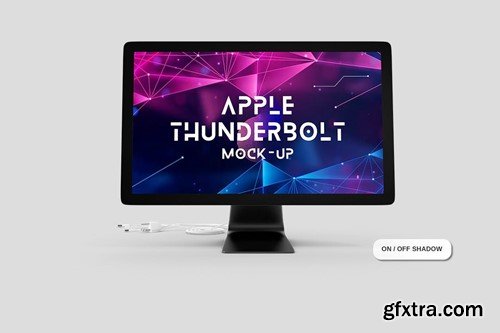 Apple Thunderbold LED Mockup ZJZ9DFQ