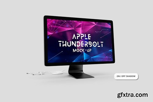 Apple Thunderbold LED Mockup ZJZ9DFQ