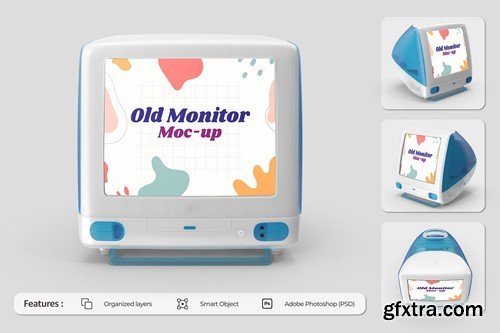 Old Monitor Mockup M9YTRBC