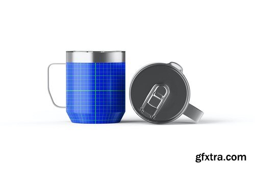 Tumbler Reusable Mug or Cup Mockup QBGTBJE