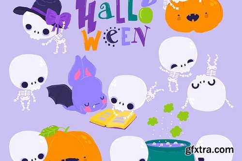 Happy Halloween Childish Collection with Design EV8NYSM