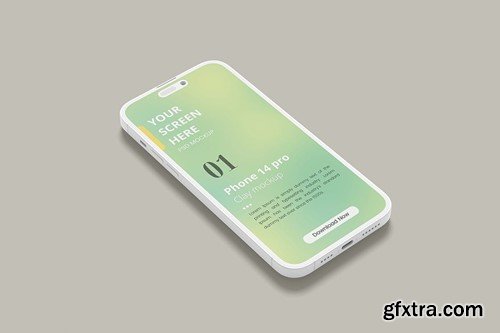 iPhone 14 Pro Clay Mockup 5BDY7HM