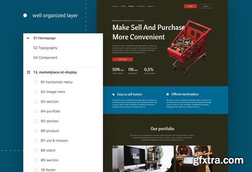 Marketplace Business Landing Page PCHAG26