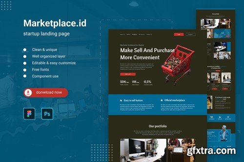 Marketplace Business Landing Page PCHAG26