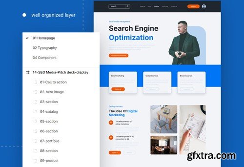 SEO Media-Pitch Deck Landing Page TRAHBKN