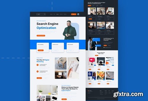 SEO Media-Pitch Deck Landing Page TRAHBKN