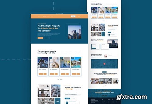 Real estate - business landing page CRPREVZ