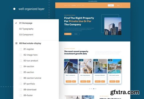 Real estate - business landing page CRPREVZ