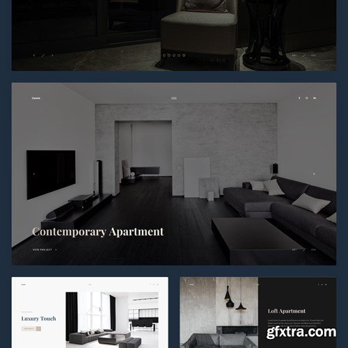 Cassio – Architect Portfolio Design Template 4K3UQN9