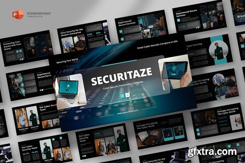 Cyber Security Powerpoint Template N9Q533A