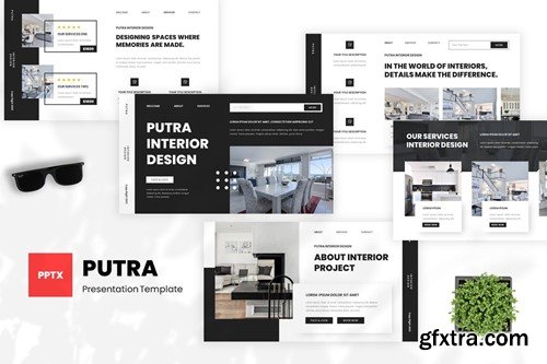 Putra Interior Design Powerpoint Template BBT2MC5