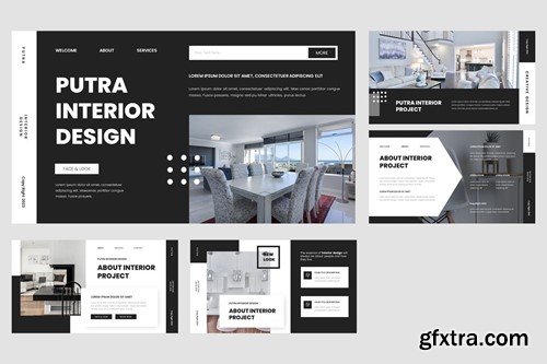 Putra Interior Design Powerpoint Template BBT2MC5