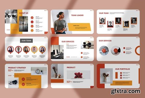 Pitch Deck Business Presentation Template ZL8VAX4