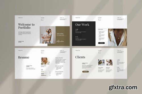 Portfolio Presentation Template VEQB2SK