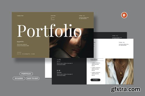 Portfolio Presentation Template VEQB2SK