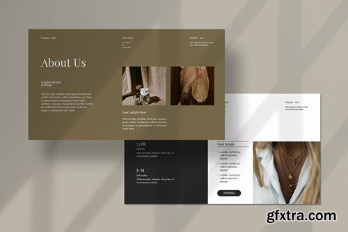 Portfolio Presentation Template VEQB2SK