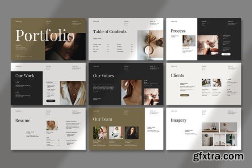 Portfolio Presentation Template VEQB2SK