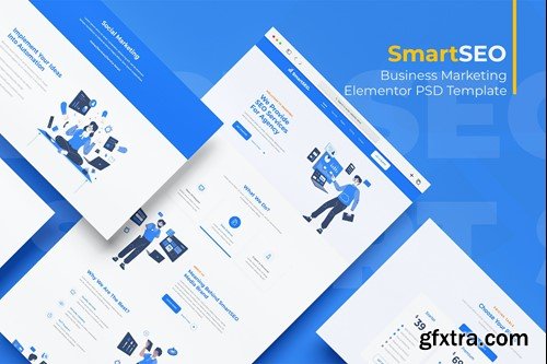 SmartSEO - Business Marketing PSD Template VCNQ2QQ