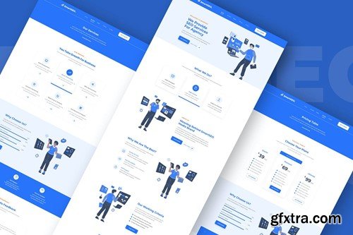 SmartSEO - Business Marketing PSD Template VCNQ2QQ