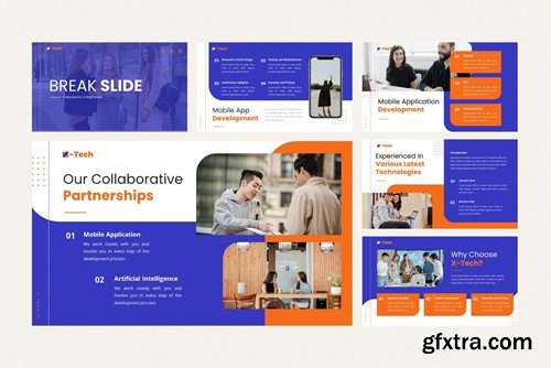 X-Tech - Software Agency PowerPoint Presentation EQ3XFWT