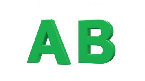 Videohive - 3D English Alphabet Letter A To Z Green - 47519803 - 47519803